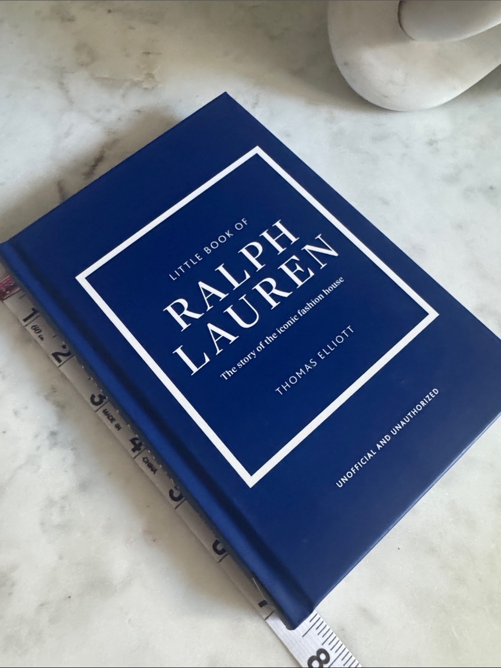 Ralph Lauren Little Book — Royal Blue & White Cover